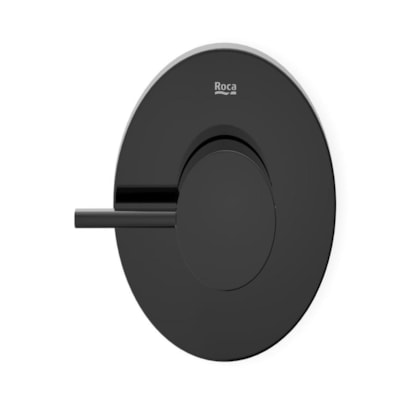 Acabamento para Registro de Gaveta e Pressão Universal 1.1/4 1.1/2 Ona Titanium Black Roca