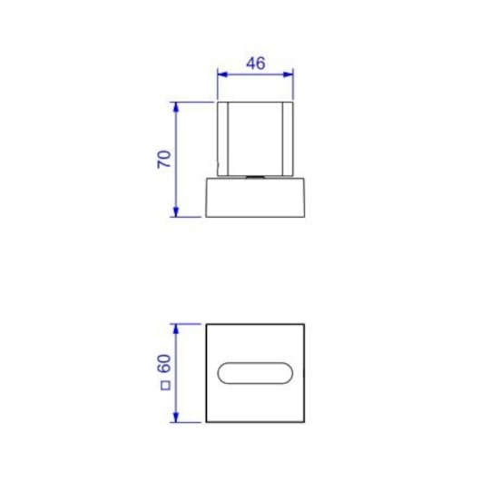 Acabamento Para Registro De Gaveta Polo 1/2