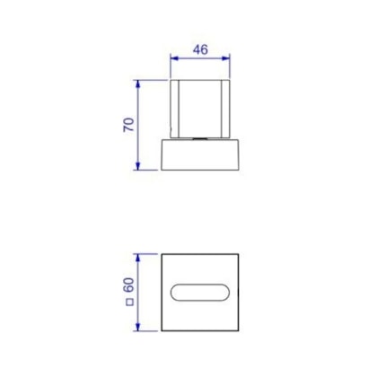 Acabamento Para Registro De Gaveta Polo 1/2