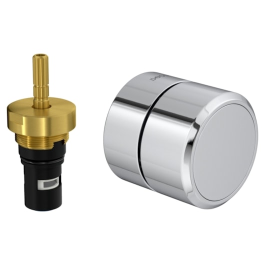 Acabamento para Registro de Pressão 1/2 e 3/4 Redondo You Cromado Deca - Imagem principal - 790c2324-5683-49b3-9e27-caccd14d3760