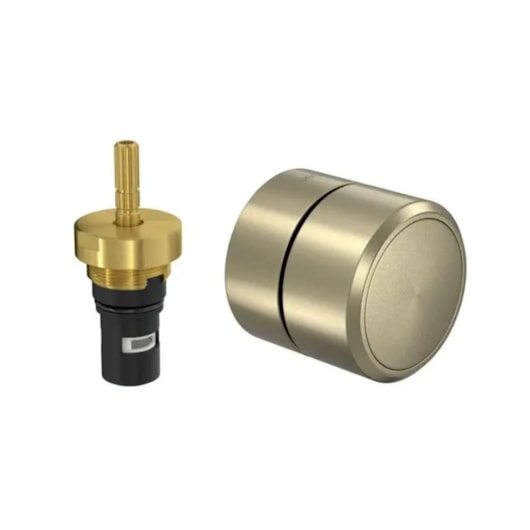 Acabamento Para Registro de Pressão 1/2 e 3/4 Redondo You Summer Gold Deca - Imagem principal - d86417f3-06cd-4a42-83f6-7d4a2e70c52c