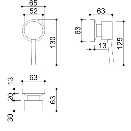 Acabamento Para Registro De Pressão E Gaveta Para Base Docol Kr467d Bronze Hera Kromma - Imagem principal - 7e21e88f-5ee4-4105-b7d4-84f68af27464