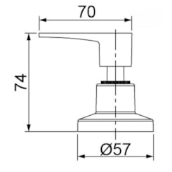 Acabamento Para Registro De Pressão Joy 3/4 Cromado 4901 C32 Lorenzetti