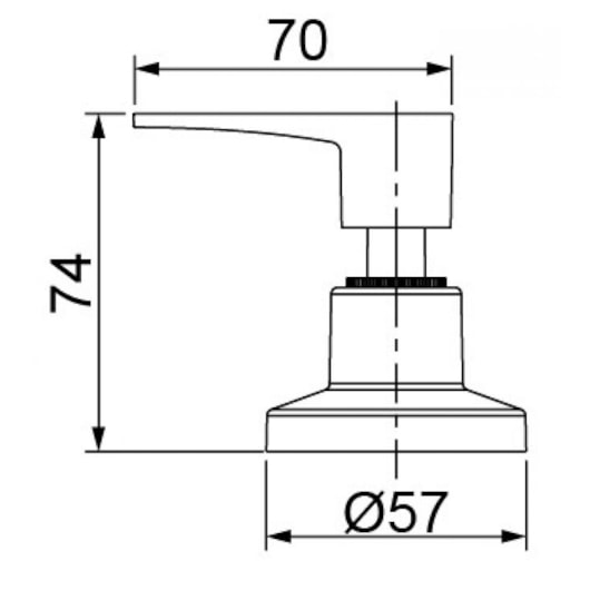 Acabamento Para Registro De Pressão Joy 3/4 Cromado 4901 C32 Lorenzetti - Imagem principal - 2693f475-0b90-4562-bb80-3f81d5a692d7