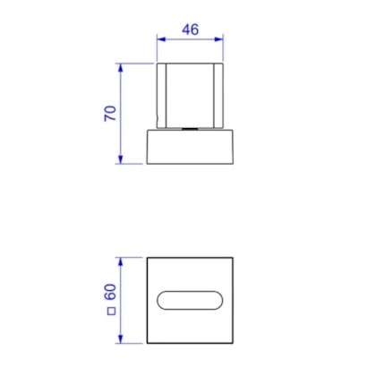 Acabamento para Registro de Pressão Polo 1/2