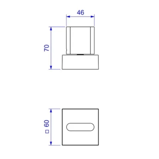 Acabamento para Registro de Pressão Polo 1/2