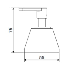 Acabamento Para Registro  Meber/ Deca/ Tigre/ Fabrimar 1/2'' 3/4'' 1'' Uni C18 Cromado Meber