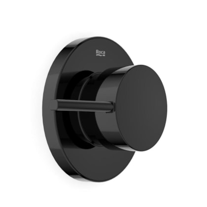 Acabamento para Registro Ona Titanium Black Roca