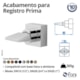 Acabamento para Registro Preto Fosco Prima 509 3/4 BK210 1/2, 3/4 e 1 Fani - c4a44952-3f4d-4ed2-93da-4f3d071850ea