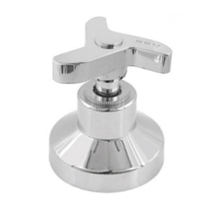 Acabamento para Registro Wind Cromado Grande Romar