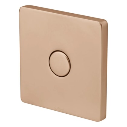 Acabamento Para Válvula De Descarga Bases Deca Slim e Hydra 590 Champanhe Fani