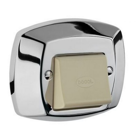 Acabamento Para Válvula De Descarga Clássica Chrome/bege Docol - Imagem principal - 821b0f30-4bf0-46fa-a65c-6acfa4b23cc5