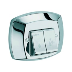 Acabamento Para Válvula De Descarga Clássica Salvágua Cromado Docol