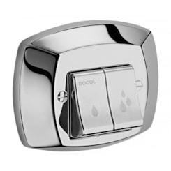 Acabamento Para Válvula De Descarga Clássica Salvágua Cromado Docol