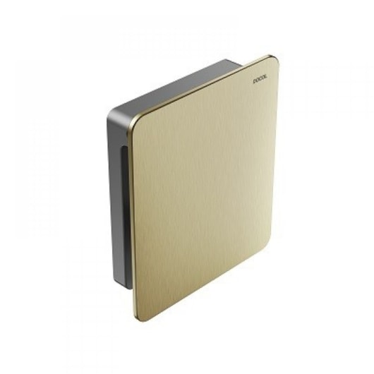 Acabamento Para Válvula De Descarga Flat Ouro Escovado Docol - Imagem principal - b4fb496d-c459-4cb7-8018-bb19aa4930ee