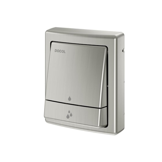 Acabamento Para Válvula De Descarga Salvágua Square Níquel Escovado Docol - Imagem principal - e84ba23c-f8e8-44b0-ab4c-36b899dd874e