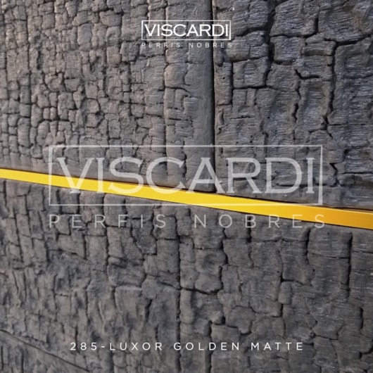 Acabamento Viscardi Para Parede Luxor 285 Golden Matte Alumínio Anodizado - Imagem principal - bd2768bf-87df-4110-b9a5-da314c08f49c