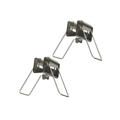 Acessórios De Embutir Perfil Vertex Tampa/Presilha Branca Taschibra 25x17