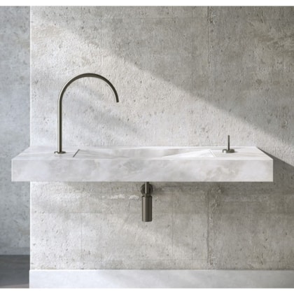 Acionamento De Misturador Para Lavatório De Mesa Joy Cromada Docol