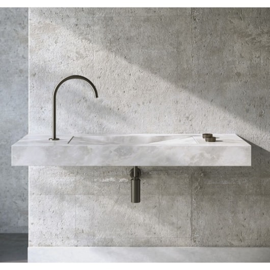 Acionamento De Misturador Para Lavatório De Mesa Mix Cobre Escovado Docol - Imagem principal - 15e04942-3593-4d78-9e17-9cdbc8c94e9c