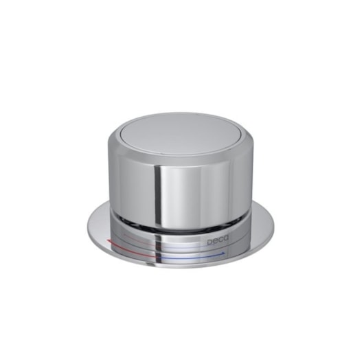 Acionamento Monocomando Redondo Deca You Cromado Deca - Imagem principal - a221f725-621f-4f28-87a5-104330323a1b