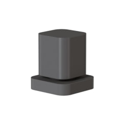 Acionamento Para Torneira De Mesa Modelo Liso Preto Fosco Fani