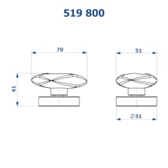 Acionamento para Torneira de Mesa Modelo 