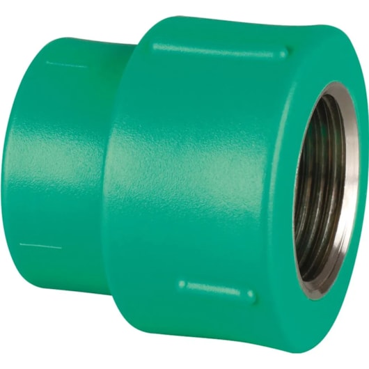 Adaptador De Transição PPR Femea DN63x2 Amanco - Imagem principal - 8b683946-5d9c-4748-b07b-f270345bfb6d