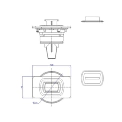 Adaptador Para Triturador Deca 