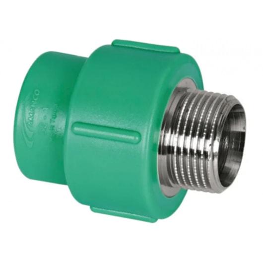 Adaptador PPR Transição De Fêmea Para Macho Amanco 25x3/4cm - Imagem principal - 9a143548-fcdb-46d8-b7f5-3cff4fe7dbed