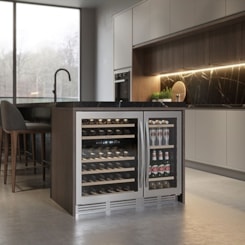 Adega Para 46 Garrafas Dual Zone Debacco