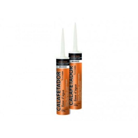 Adesivo Bisnaga Calafetador Branco 400g Santa Luzia - Imagem principal - 72d6747b-7730-41f2-8871-2b34b47d6341