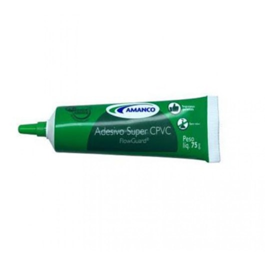 Adesivo Bisnaga Super Cpvc S/ Pincel 75g Amanco - Imagem principal - 8d70ac71-505b-47e6-be01-cd8c60647ea5