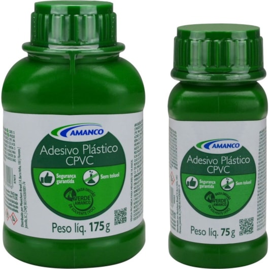 Adesivo Plástico Cpvc 175g Com Pincel Amanco - Imagem principal - 8726d097-960f-47c9-b6aa-657b89382afc