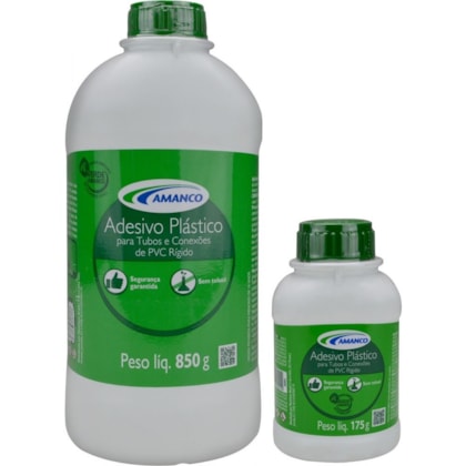 Adesivo Plástico Para Tubos E Conexões De Pvc 850g Amanco