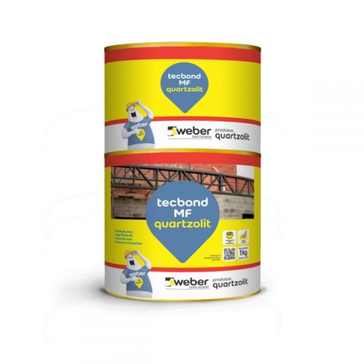 Adesivo Tecbond Mf 1kg Quartzolit - Imagem principal - 3a7c545e-0775-473d-bd00-3306b7fa264c