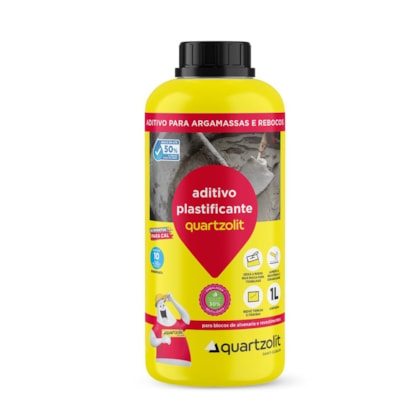 Aditivo Plastificante 1l Quartzolit