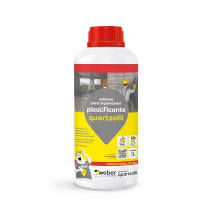 Aditivo Plastificante 1l Quartzolit