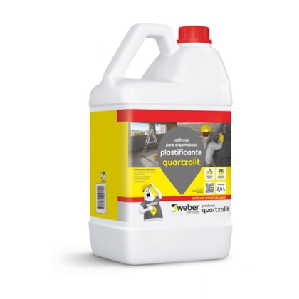 Aditivo Plastificante 3,6l Quartzolit