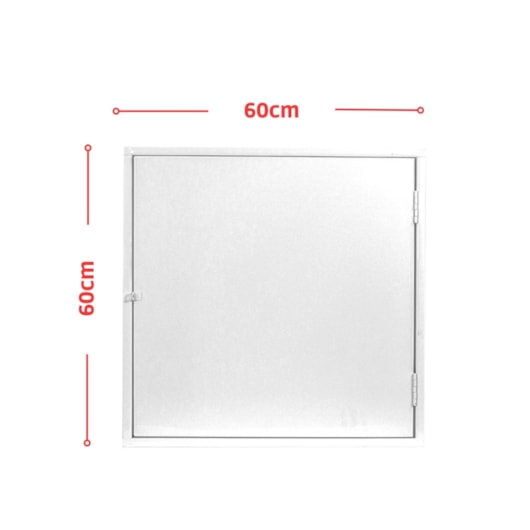 Alçapão Minas Sul Liso Branco MGM 60x60x6cm  - Imagem principal - 79ff7758-a07d-44a8-bbfc-d3d75c31e63f