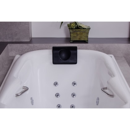 Almofada Elevada Para Spa Preta Astra