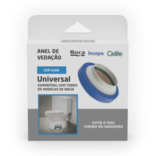 Anel De Vedação Com Guia Para Vaso Sanitário Celite/Incepa/Roca - Imagem principal - e4f32d42-cb4c-4470-b821-127064875649