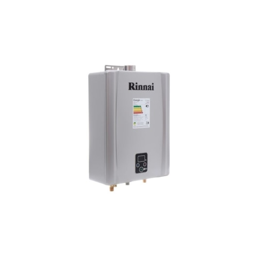 Aquecedor A Gás Digital 21l Glp E21 1 Feh Prata Rinnai - Imagem principal - 5db32e9b-081c-4838-a6ce-63aa73224e8c