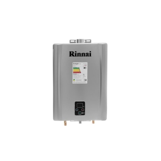 Aquecedor A Gás Digital 21l Glp E21 1 Feh Prata Rinnai - Imagem principal - b0a70777-6f3b-440b-8b16-3d2c61814330