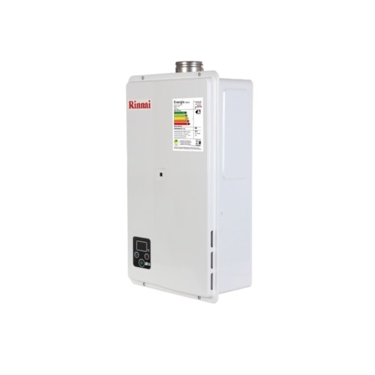 Aquecedor A Gás Digital 32,5l Glp E33 1 Feh Branco Rinnai - Imagem principal - 1335ce20-3f86-4387-8571-b279f991163f