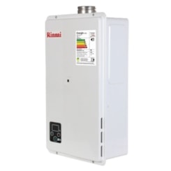 Aquecedor A Gás Digital 32,5l Gn E33 Feh Branco Rinnai