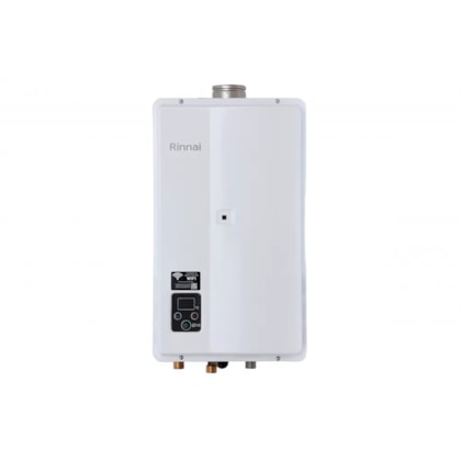 Aquecedor A Gás Digital 32,5l Gn E33 Feh Branco Rinnai