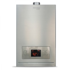 Aquecedor De Água A Gás Digital 20l Glp Ef Ko 20di Inox Komeco