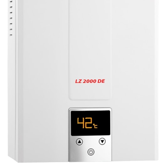 Aquecedor De Água A Gás Digital 20L GLP EF LZ2000DE Branco Lorenzetti - Imagem principal - 2cbf14c0-0742-4a5e-9beb-8f92a3509540