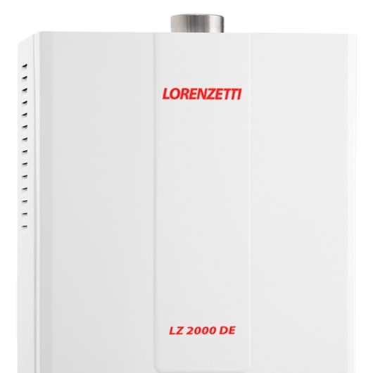 Aquecedor De Água A Gás Digital 20L GN EF LZ2000DE Branco Lorenzetti - Imagem principal - 365038e9-fd12-4c7e-b1d8-1a1c5071728d